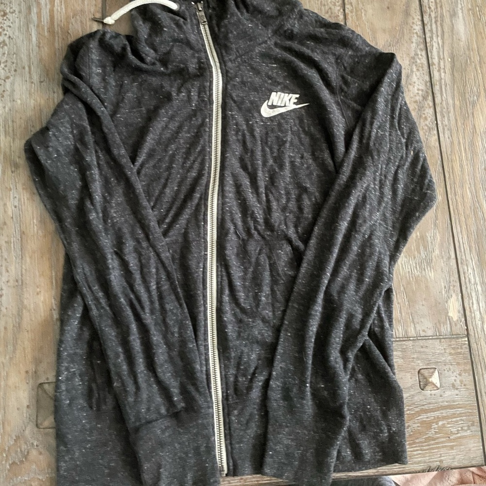 Nike Womens Gym Vintage Full Zip Hoodie Training